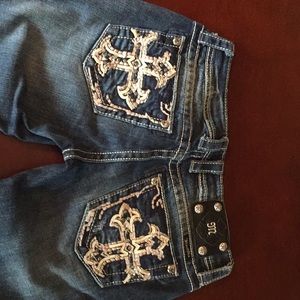 Miss Me Jeans with Cross on Pockets